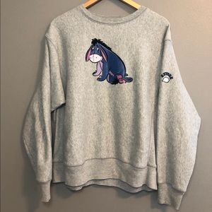 Vintage Official Disney Store Eeyore Sweatshirt